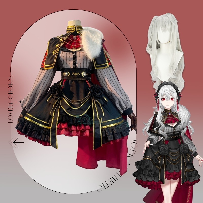 Anime Cosplay Youtuber - Sanal Youtuber Kuzuha Sanya Cosplay Kostüm