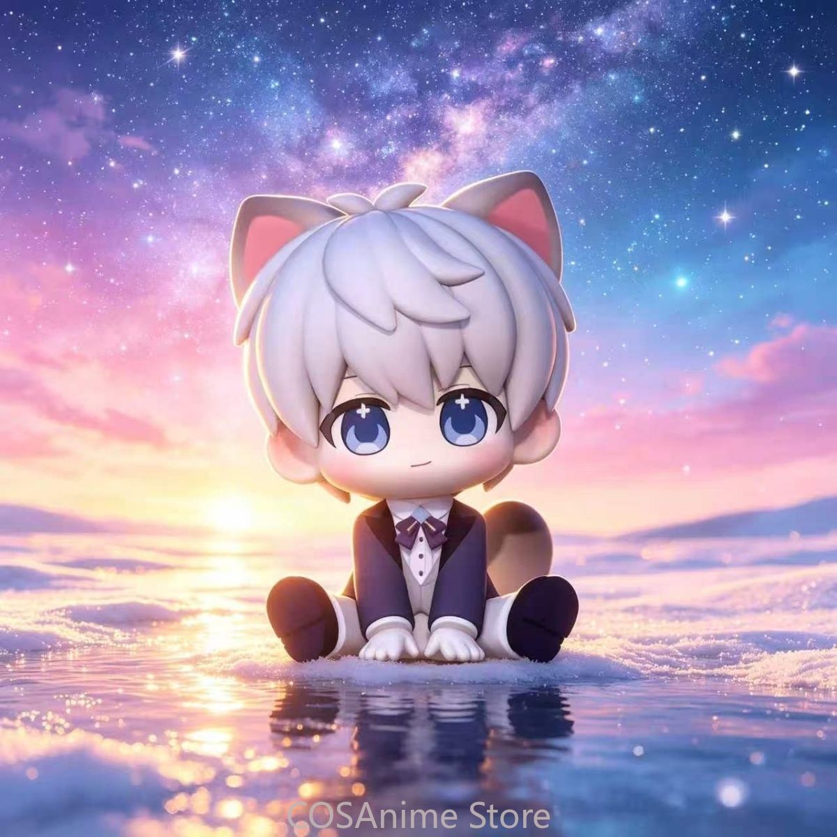 Anime Cosplay Kawaii - Xavier Love ve Deepspace Kedi 8