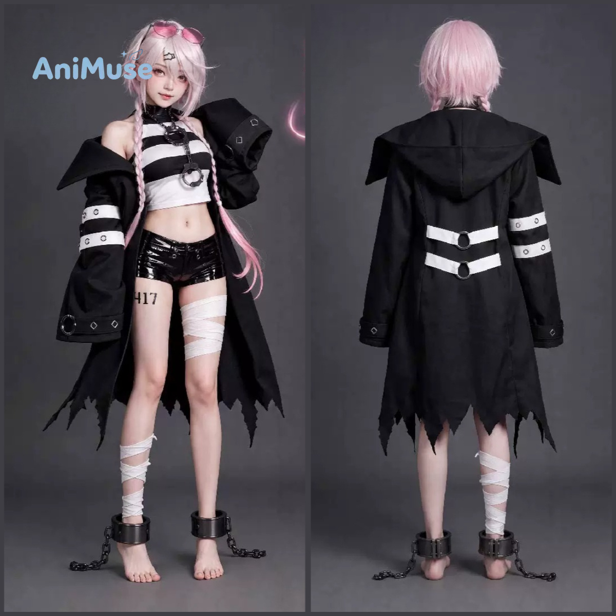 Anime Cosplay Youtuber - Yuika Shiina Sanal YouTuber Cosplay Kostümü