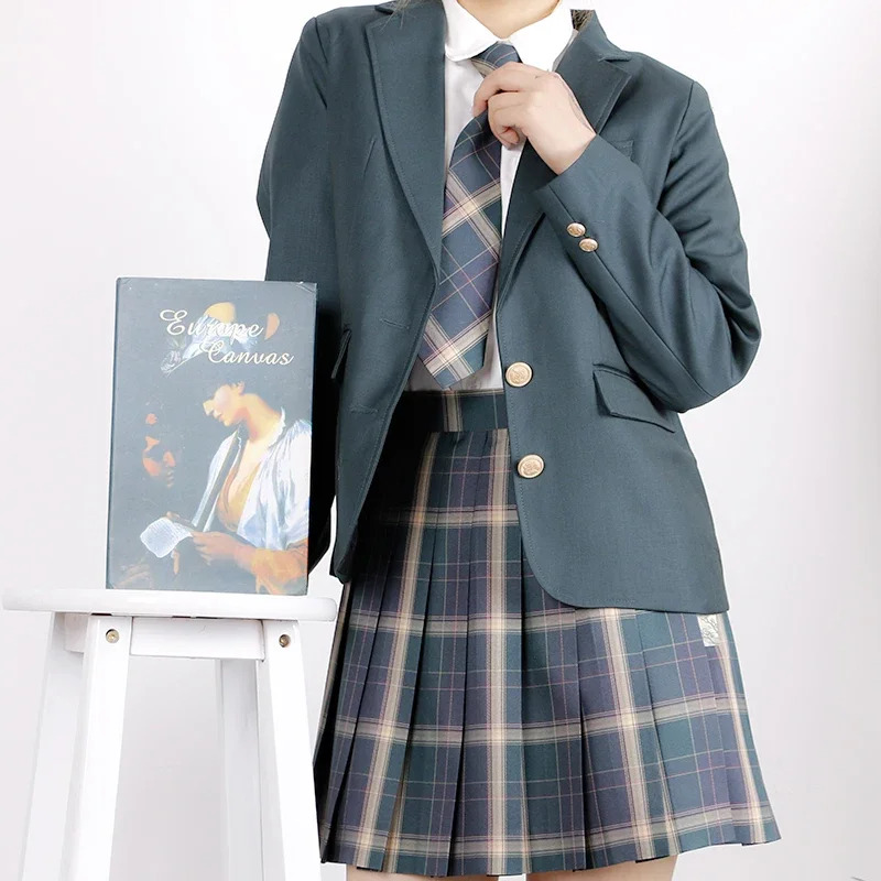 Anime Cosplay Korean Girl - Mezuniyet Üniforma Blazer Kadın Hırka Jk