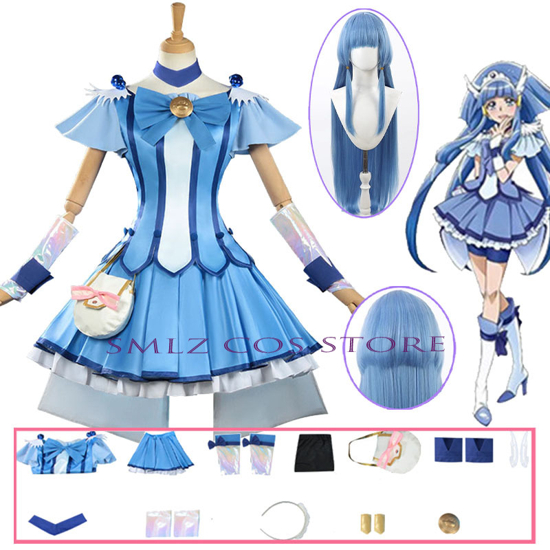 Anime Cosplay Female - Cure Beauty Cosplay Anime Smile Glitter