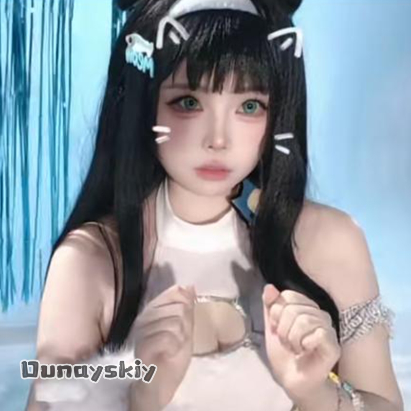 Cosplay Anime Black Hair - CR817GODDESSS Anime VICTORYRY Cosplay T.T.STAR Be