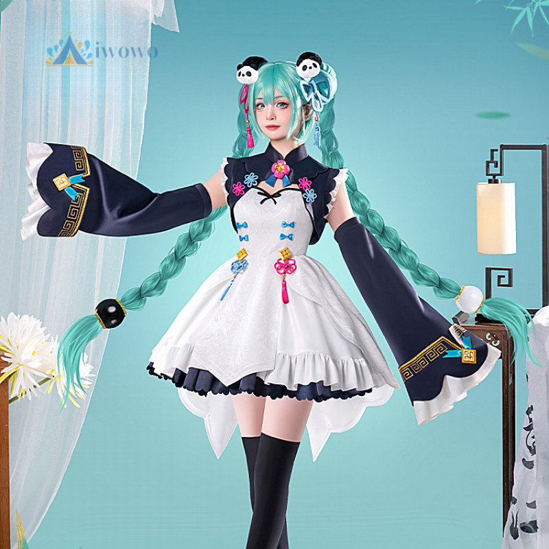 Anime Cosplay Female - Anime Projesi Sekai Cosplay Miku Kostüm
