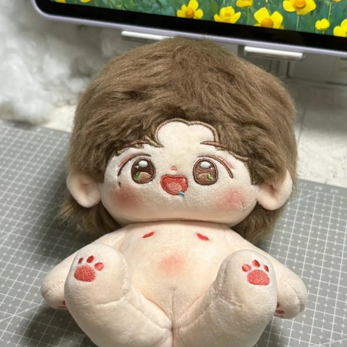 Anime Cosplay Kawaii - Bai Jingting 20CM Pamuklu Giydirme Bebek