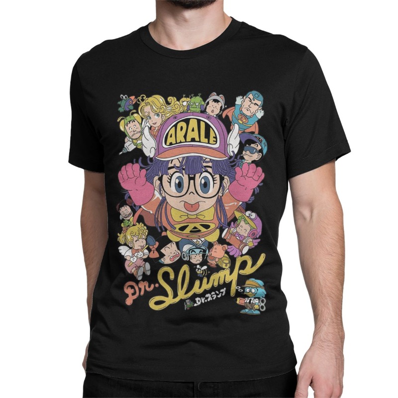 Anime Cosplay Ideas Male - Erkek kadın T-Shirt Arale Anime Sevimli