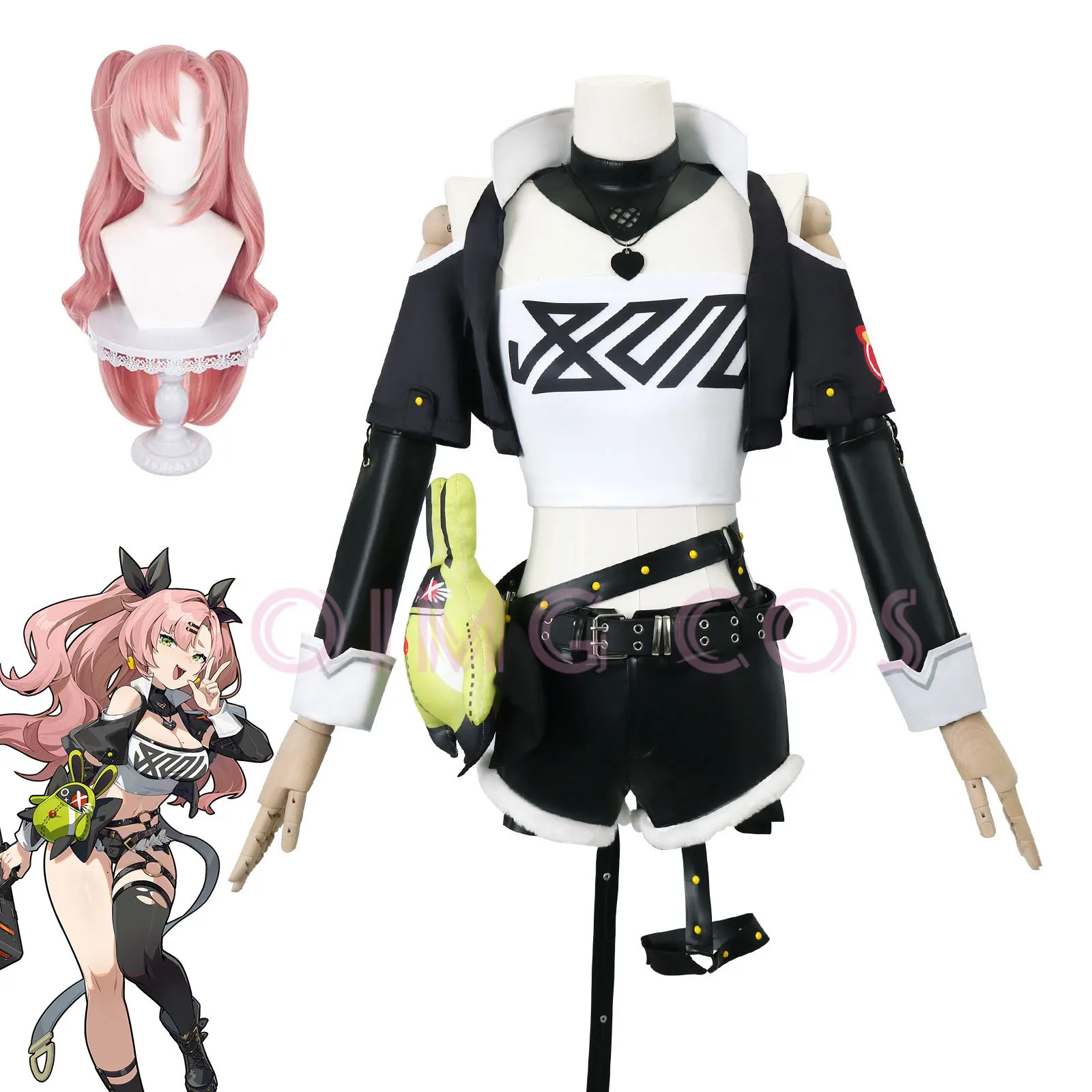 Nicole Demara Zenless Zone Zer - Anime Cosplay Female incelemesi ve fiyatı