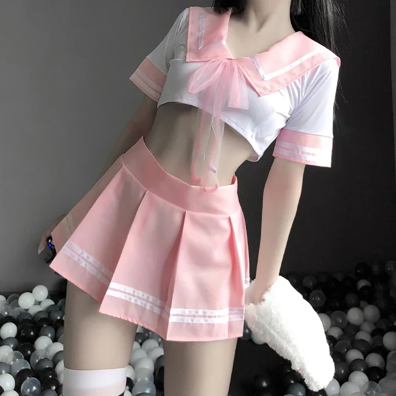 2026 Kore Kısa Gömlek Pileli E - Anime Cosplay Korean Girl incelemesi ve fiyatı