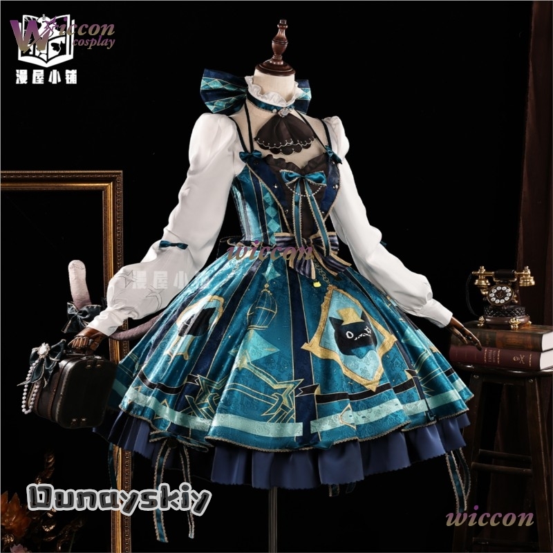 Genshin Impact Kore kahvesi iş - Anime Cosplay Korean Girl incelemesi ve fiyatı