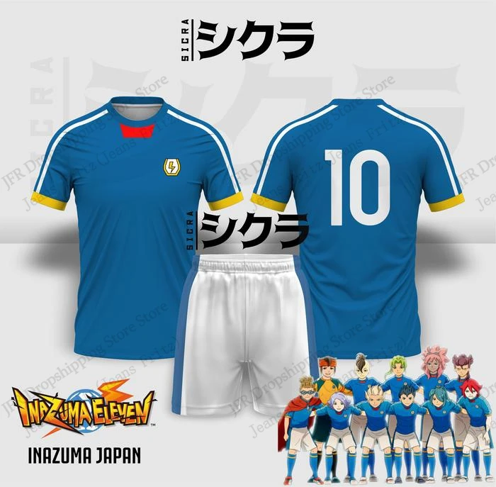 Jersey Seti Jersey Inazuma Ele - Anime & Cosplay Expo Acx 2025 incelemesi ve fiyatı